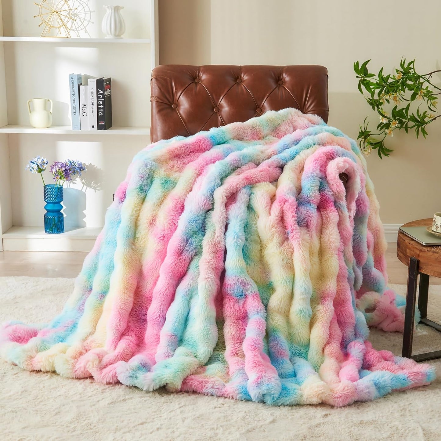 The Cozy Faux Rabbit Fur Blanket