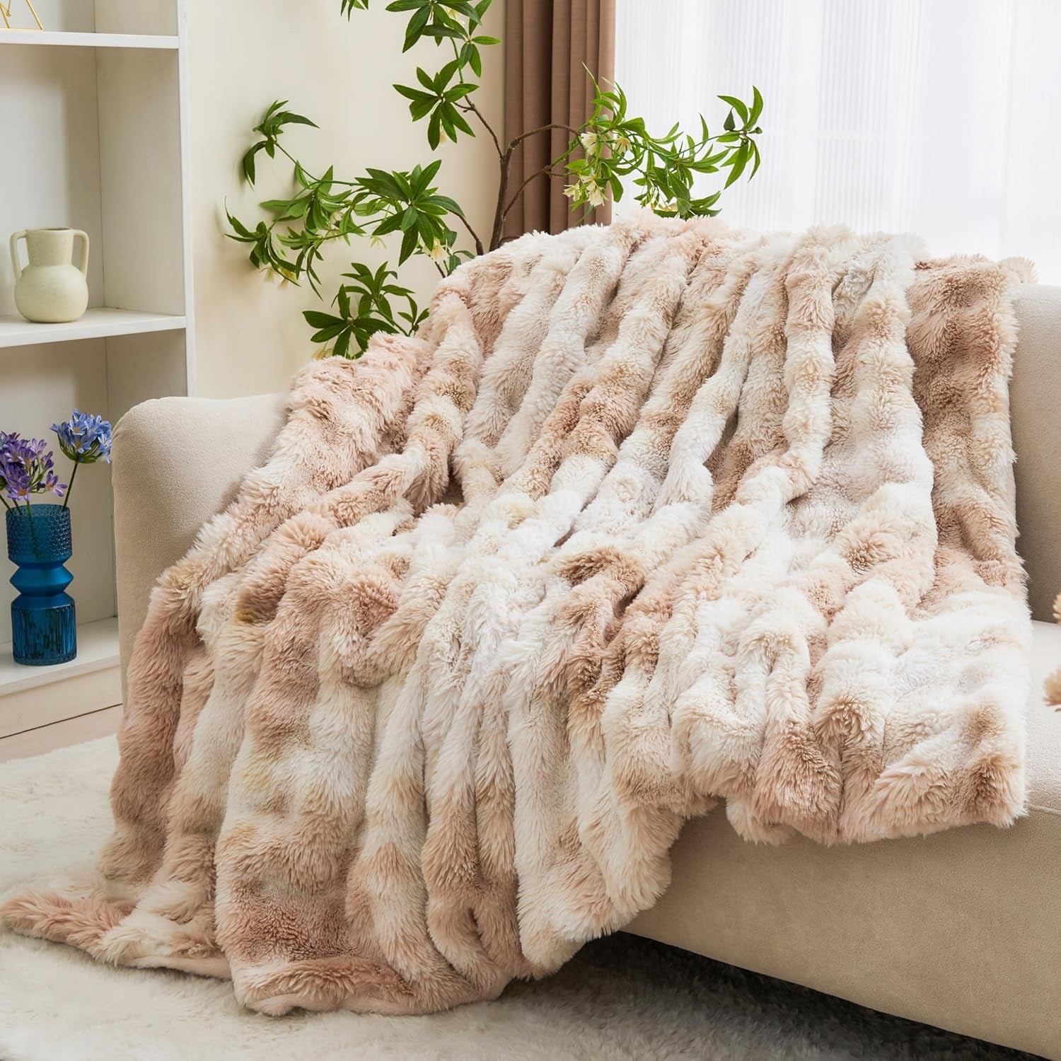 The Cozy Faux Rabbit Fur Blanket