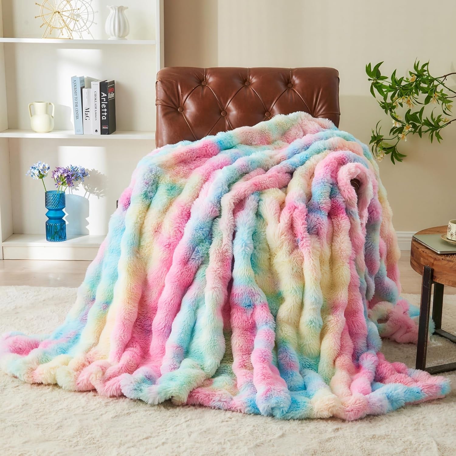 The Cozy Faux Rabbit Fur Blanket