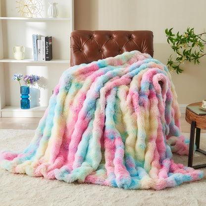 The Cozy Faux Rabbit Fur Blanket