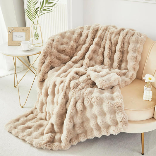 The Cozy Faux Rabbit Fur Blanket
